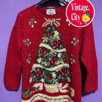 114)ビンテージクリスマスセーター | Vintage.City 빈티지숍, 빈티지 코디 정보