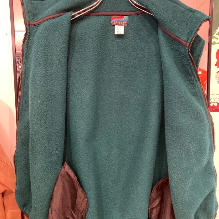 80's フリースベスト made in U.S.A (SIZE XL) | Vintage.City 古着屋、古着コーデ情報を発信