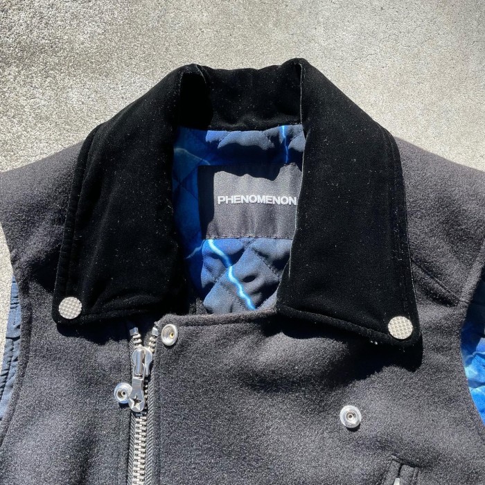 phenomenon double vest | Vintage.City 古着屋、古着コーデ情報を発信