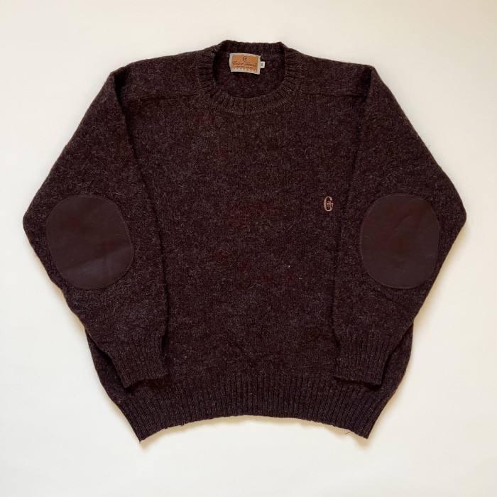 elbow patch sweater | Vintage.City 古着屋、古着コーデ情報を発信