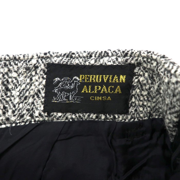 セーラーワイドパンツ 11 グレー アルパカ ツイード | Vintage.City 古着屋、古着コーデ情報を発信