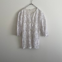 Lace shirt | Vintage.City 빈티지숍, 빈티지 코디 정보