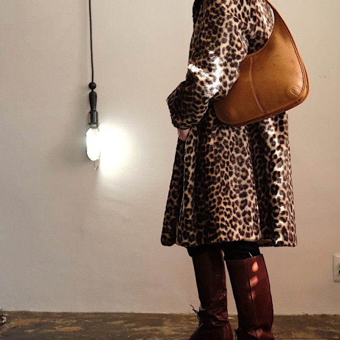 50’s Fake fur leopard coat | Vintage.City 古着屋、古着コーデ情報を発信
