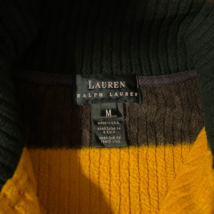 LAUREN RALPH LAUREN made in USA ハーフジップ | Vintage.City 古着屋、古着コーデ情報を発信