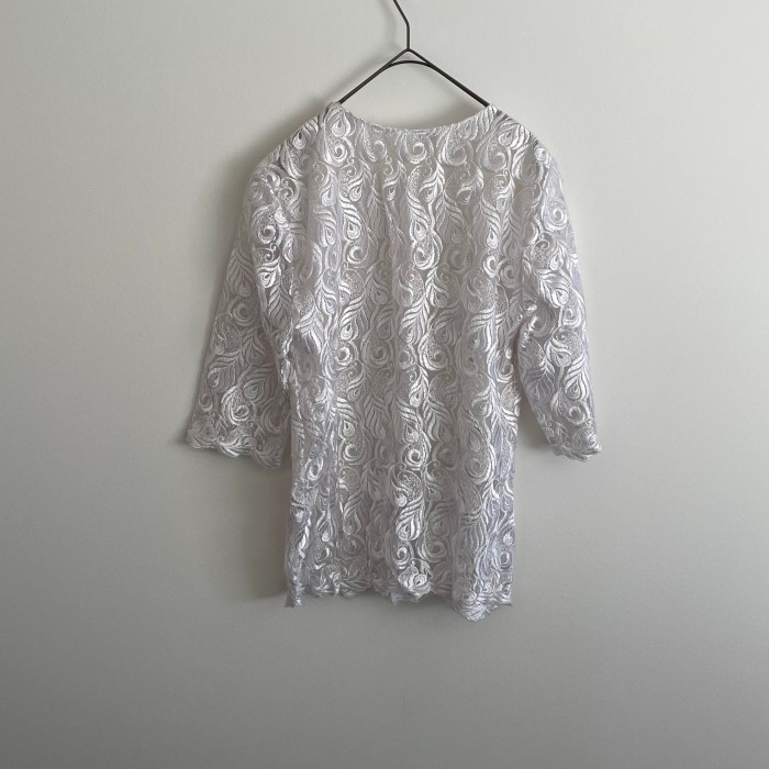 Lace shirt | Vintage.City 古着屋、古着コーデ情報を発信