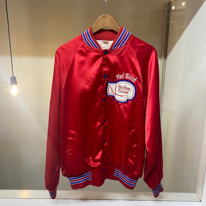 80's nylon stadium jacket made in USA | Vintage.City 빈티지숍, 빈티지 코디 정보