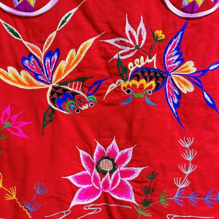 vintage hand embroidery china vest/2428 | Vintage.City 빈티지숍, 빈티지 코디 정보
