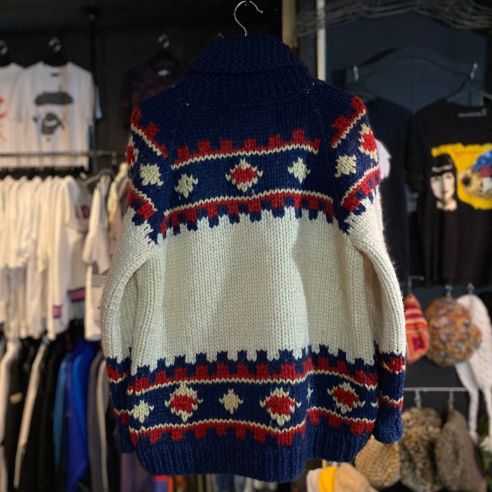 Kanata cowichan sweater | Vintage.City 古着屋、古着コーデ情報を発信