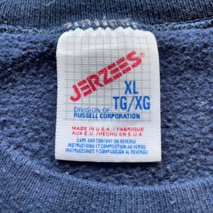 JERZEES sweat shirts (navy) | Vintage.City 古着屋、古着コーデ情報を発信