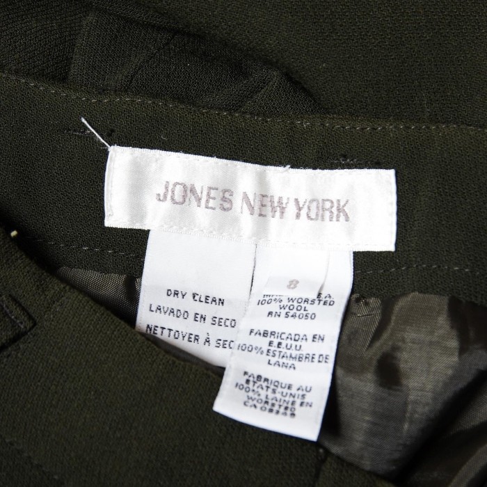 "Jones New York" Light Wool Pants | Vintage.City 古着屋、古着コーデ情報を発信