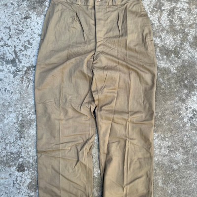 50's  M-52 FRENCH MILITARY CHINO PANTS [ | Vintage.City ヴィンテージ 古着