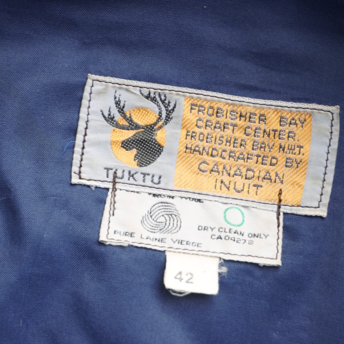 TUKTU 80’s INUIT イヌイット族 ハンドクラフト ウールコート | Vintage.City 古着屋、古着コーデ情報を発信