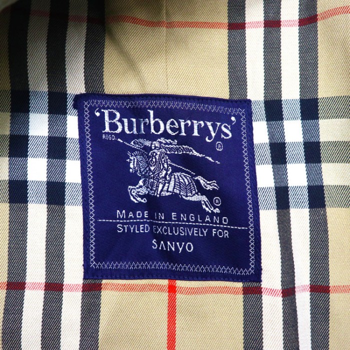 BURBERRYS ステンカラーコート 裏地ノバチェック イングランド製 | Vintage.City 古着屋、古着コーデ情報を発信