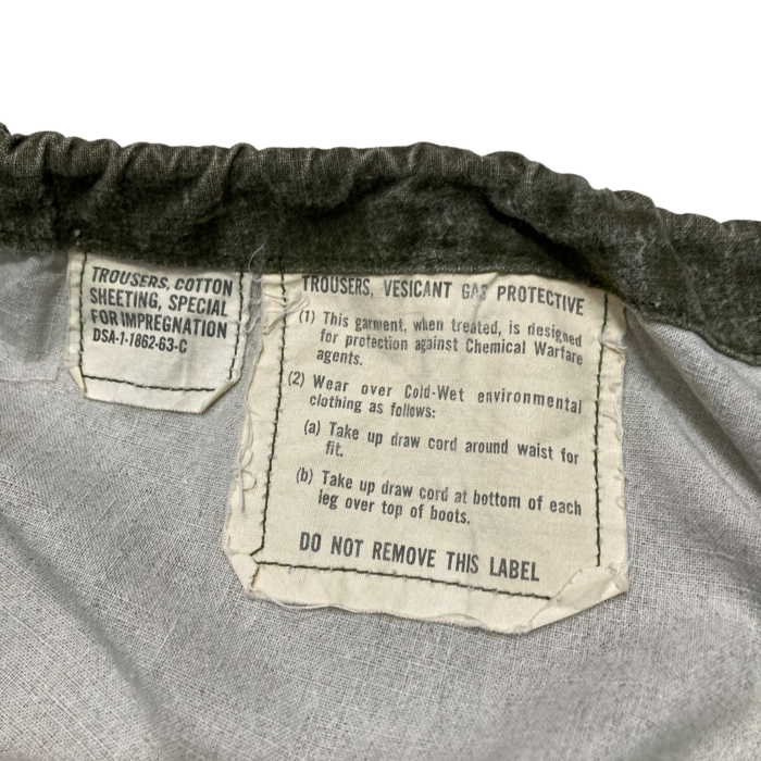 60s US ARMY GAS PROTECTIVE PANTS | Vintage.City 빈티지숍, 빈티지 코디 정보