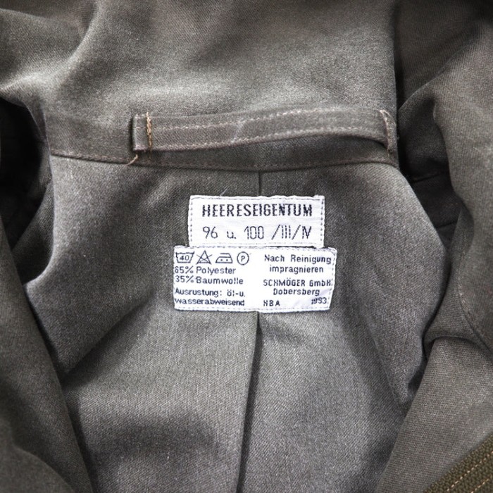 フィールドジャケット HEERESEIGENTUM ドイツ軍 90s | Vintage.City 古着屋、古着コーデ情報を発信