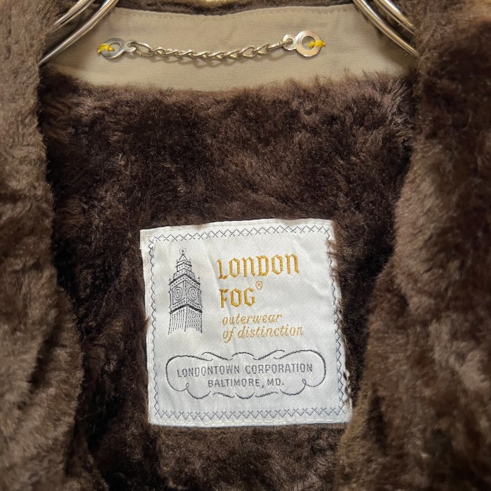 LONDON FOG   コート　2XL　襟・裏地ボア | Vintage.City 빈티지숍, 빈티지 코디 정보