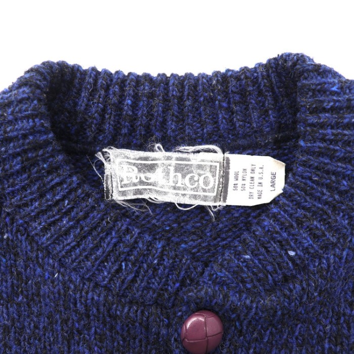 ROTHCO ヘンリーネックニットセーター くるみボタン USA製 | Vintage.City 古着屋、古着コーデ情報を発信