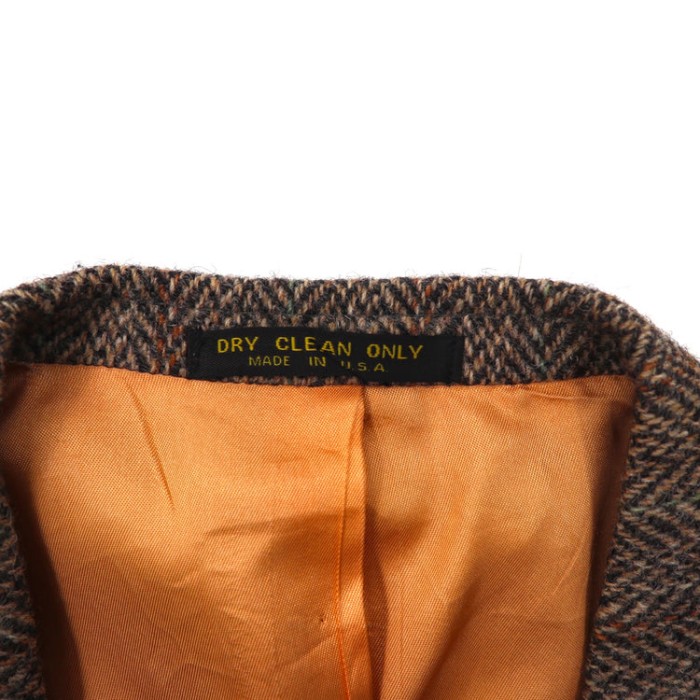 HARRIS TWEED × ADAMS ROW ツイードジャケット USA製 | Vintage.City 古着屋、古着コーデ情報を発信