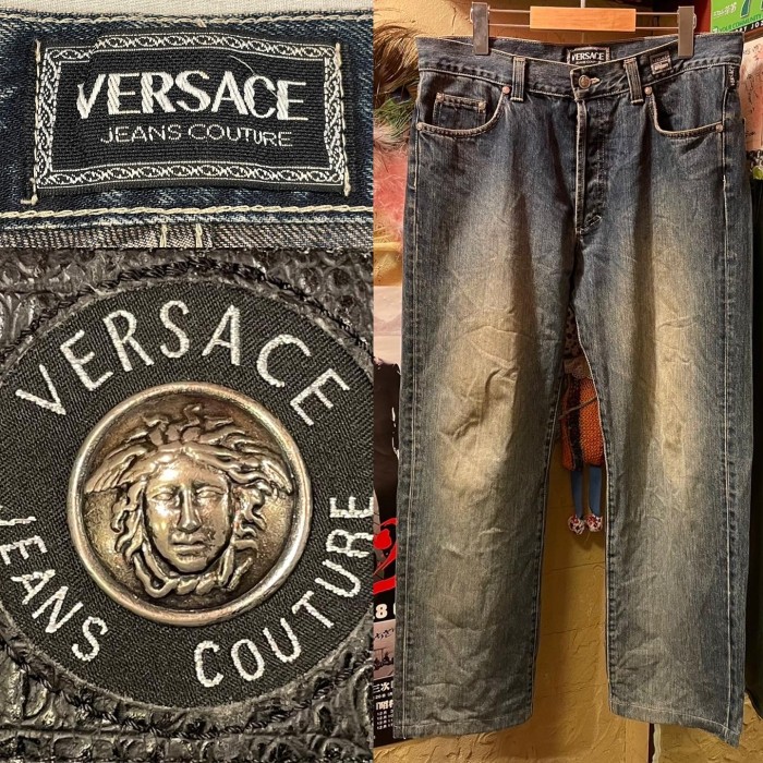made in italy #Versace #デニム | Vintage.City