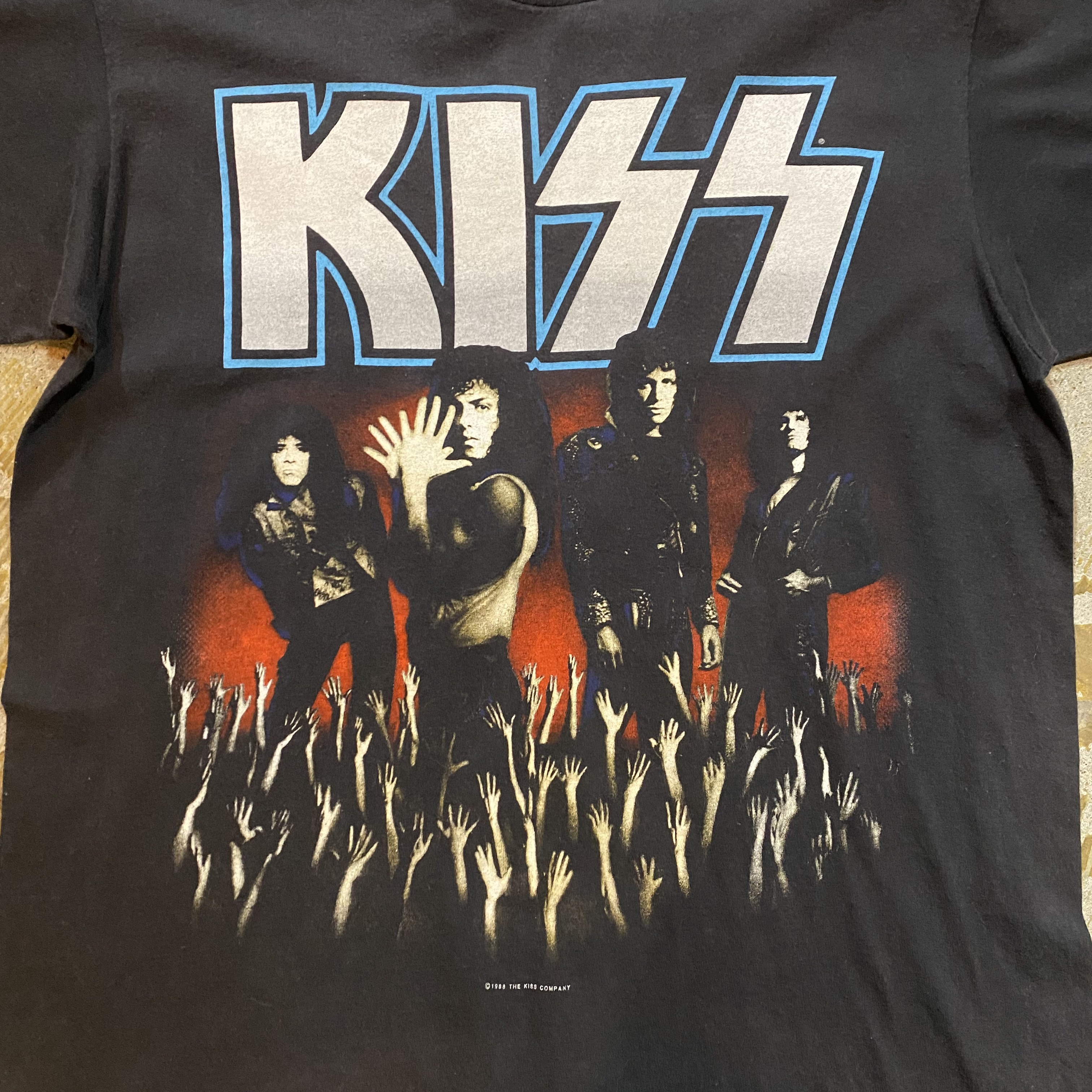 80s KISS live tour tee バンドTシャツ | kensysgas.com