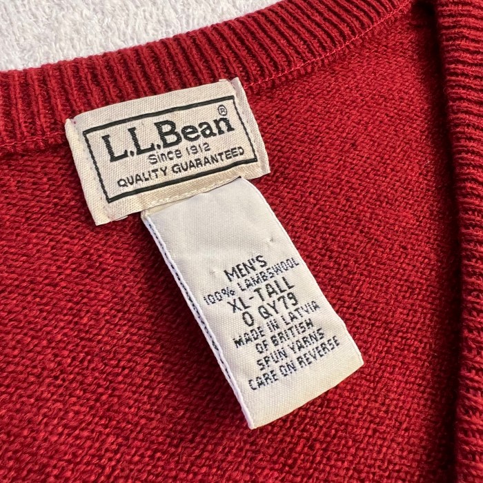 エルエルビーン ウール 100% セーター ニット XL オーバーサイズ エンジ | Vintage.City 古着屋、古着コーデ情報を発信