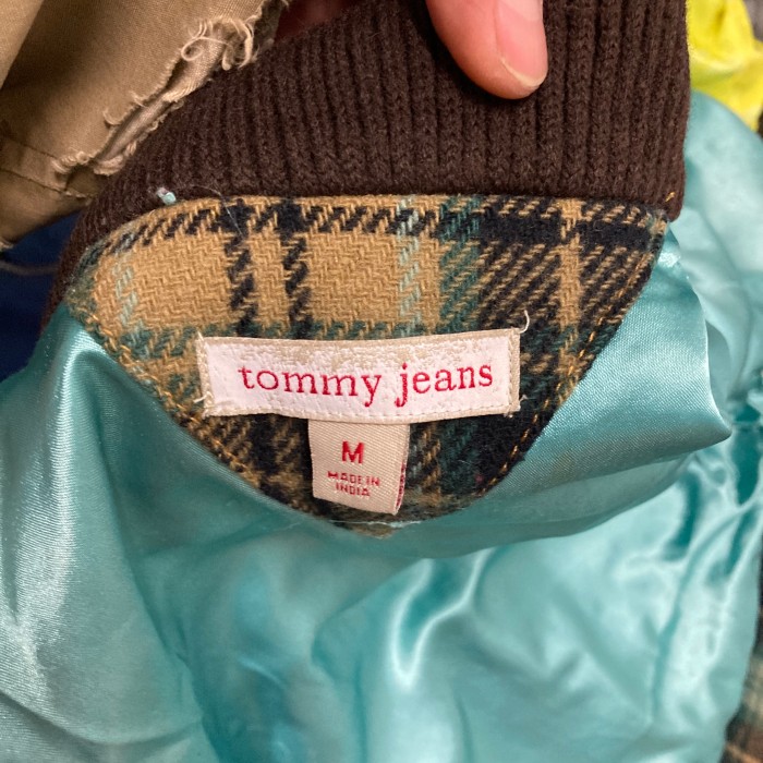 TOMMY JEANS チェックウールジャケット M | Vintage.City 古着屋、古着コーデ情報を発信
