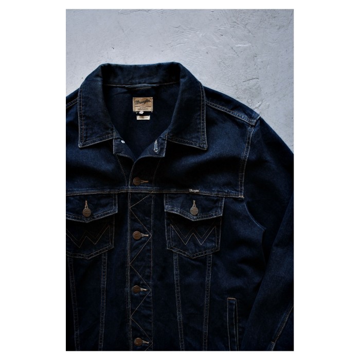 EURO “Wrangler” Loose Size Denim Jacket | Vintage.City 빈티지숍, 빈티지 코디 정보