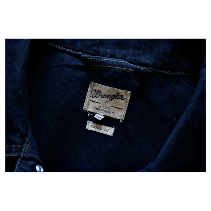 EURO “Wrangler” Loose Size Denim Jacket | Vintage.City 빈티지숍, 빈티지 코디 정보