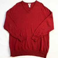 エルエルビーン ウール 100% セーター ニット XL オーバーサイズ エンジ | Vintage.City ヴィンテージ 古着