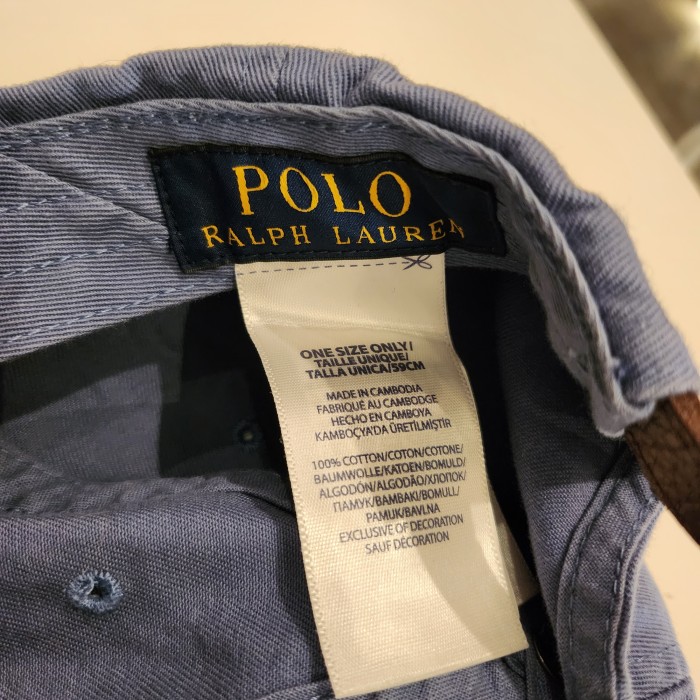 Polo Ralph Lauren　レザー調節　キャップ | Vintage.City 빈티지숍, 빈티지 코디 정보