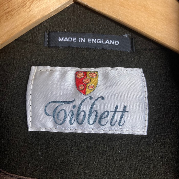 ENGLAND製Tibbettウールコート メルトンコート 40ハーフコート | Vintage.City 빈티지숍, 빈티지 코디 정보