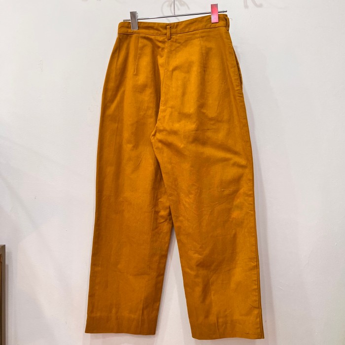 mustard color tuck pants | Vintage.City Vintage Shops, Vintage Fashion Trends