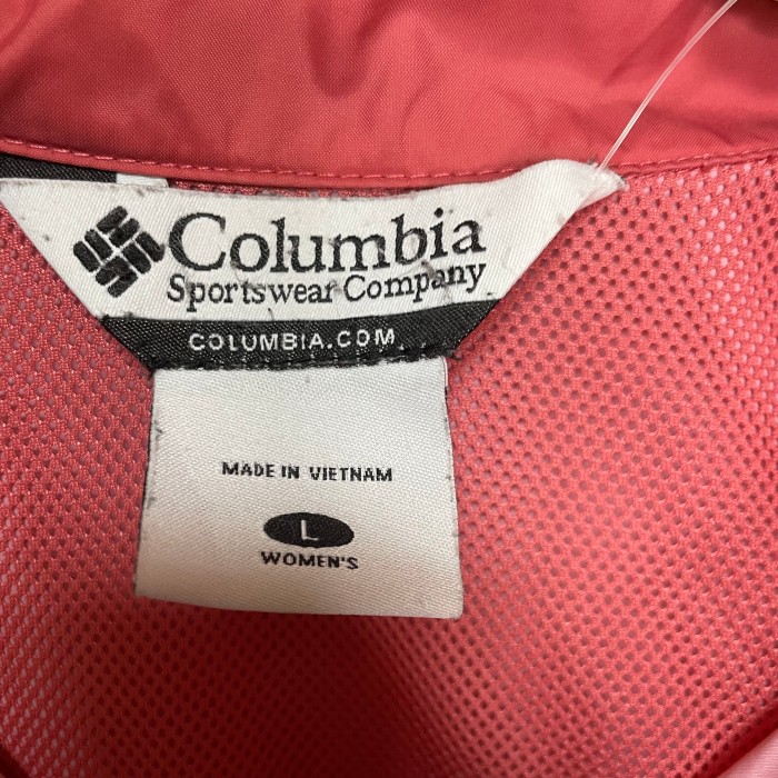 【ラグランスリーブ】Columbia   マウンテンパーカー　L   刺繍　ブラ | Vintage.City 古着屋、古着コーデ情報を発信