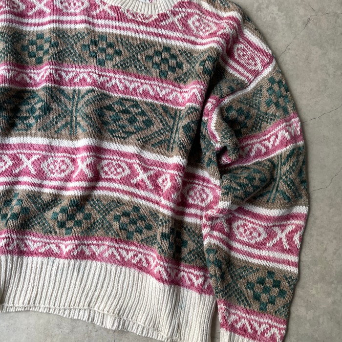 【American Eagle】cotton knit | Vintage.City 古着屋、古着コーデ情報を発信