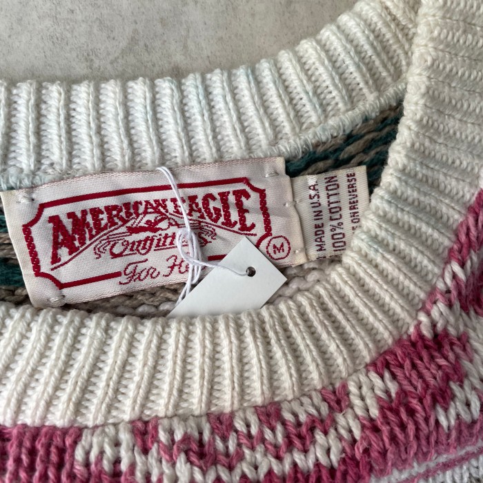 【American Eagle】cotton knit | Vintage.City 빈티지숍, 빈티지 코디 정보