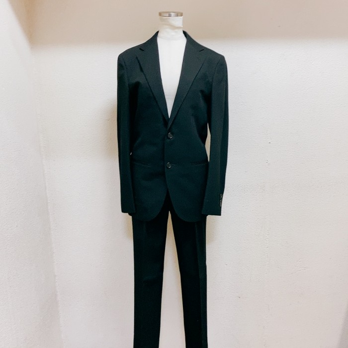 ユナイテッドアローズ　スーツ　黒　ウール　UNITED ARROWS 美品 | Vintage.City 빈티지숍, 빈티지 코디 정보