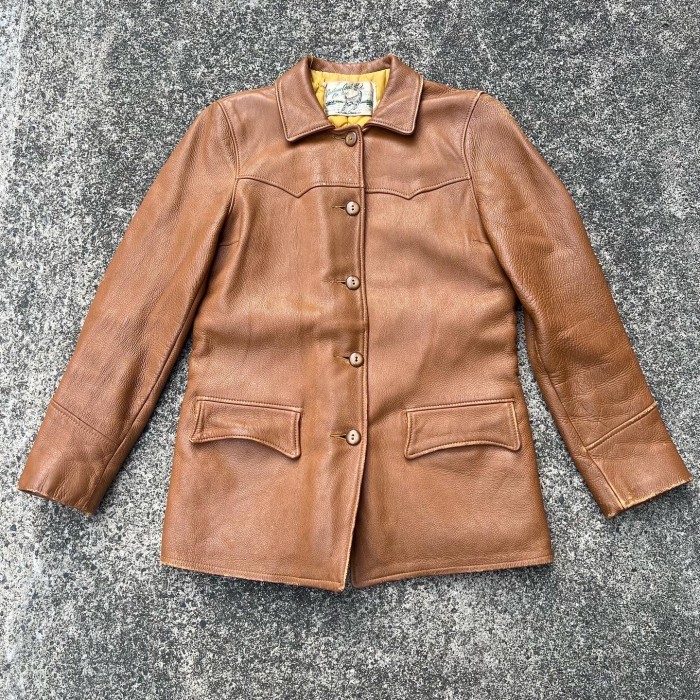 60s~ deerskin leather jacket | Vintage.City 古着屋、古着コーデ情報を発信