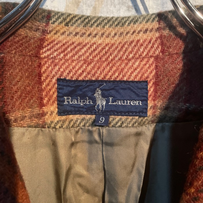 90s Ralph Lauren check jaket | Vintage.City 빈티지숍, 빈티지 코디 정보