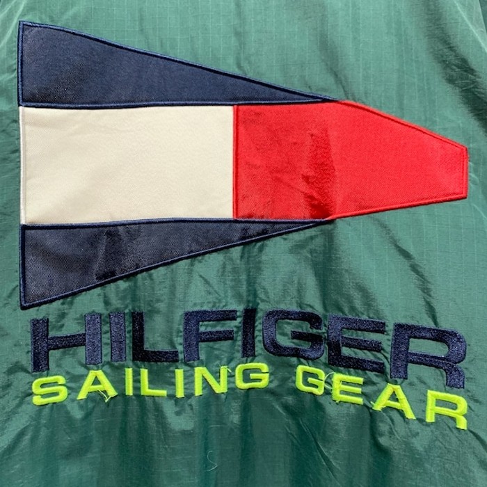 90’s “TOMMY HILFIGER” Nylon Sailing JKT | Vintage.City 古着屋、古着コーデ情報を発信