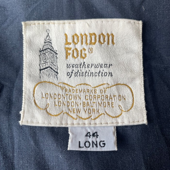 LONDON FOG スイングトップ ジャケット ネイビー | Vintage.City 古着屋、古着コーデ情報を発信