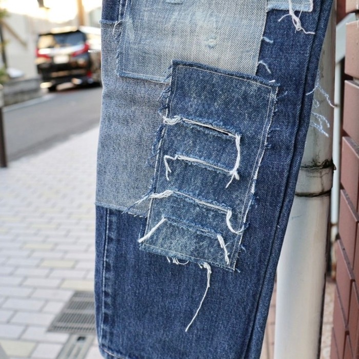 Custom Tapered Crust Denim Pants | Vintage.City Vintage Shops, Vintage Fashion Trends