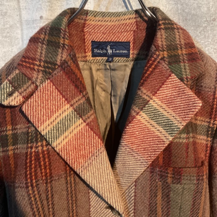 90s Ralph Lauren check jaket | Vintage.City 古着屋、古着コーデ情報を発信