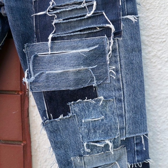 Custom Tapered Crust Denim Pants | Vintage.City Vintage Shops, Vintage Fashion Trends