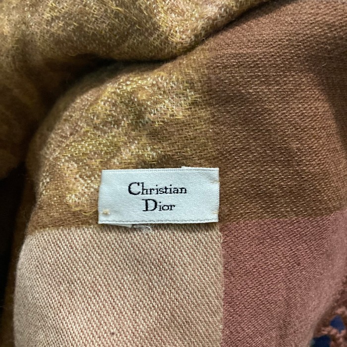 アンティークChristian Diorウール大判スカーフ | Vintage.City 빈티지숍, 빈티지 코디 정보
