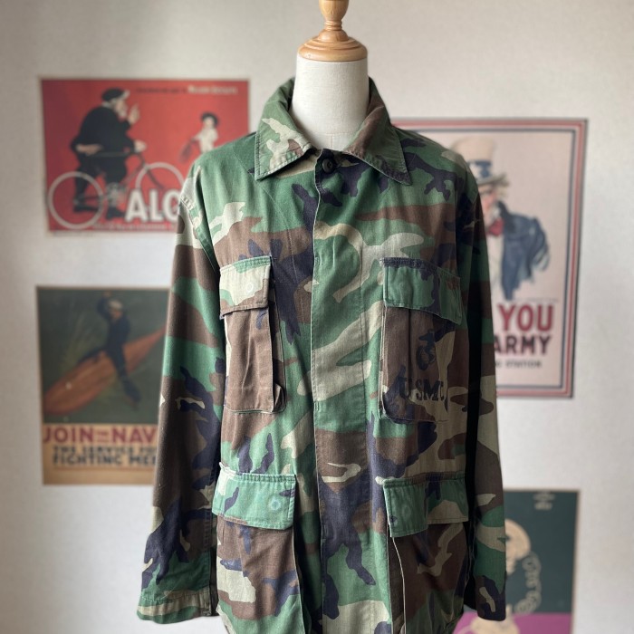 USMC アメリカ海兵隊 BDU ジャケット ウッドランド | Vintage.City 古着屋、古着コーデ情報を発信