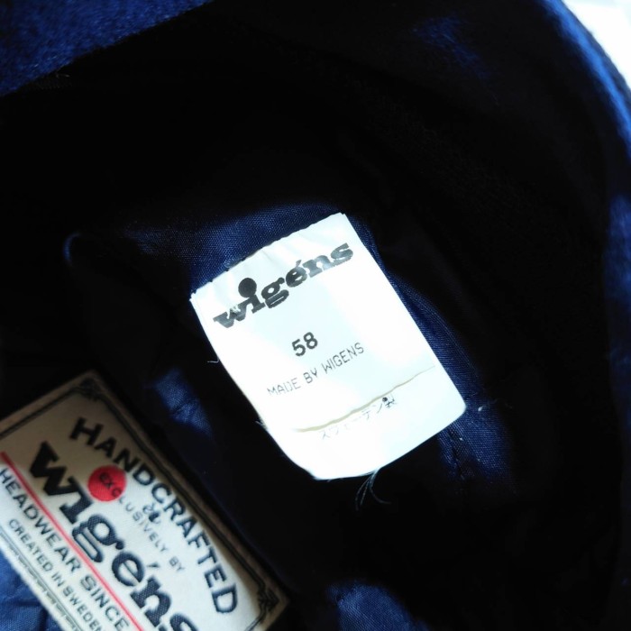 wigens スウェーデン製 ウール ワンポイント イヤーフラップ ハンチング | Vintage.City 古着屋、古着コーデ情報を発信