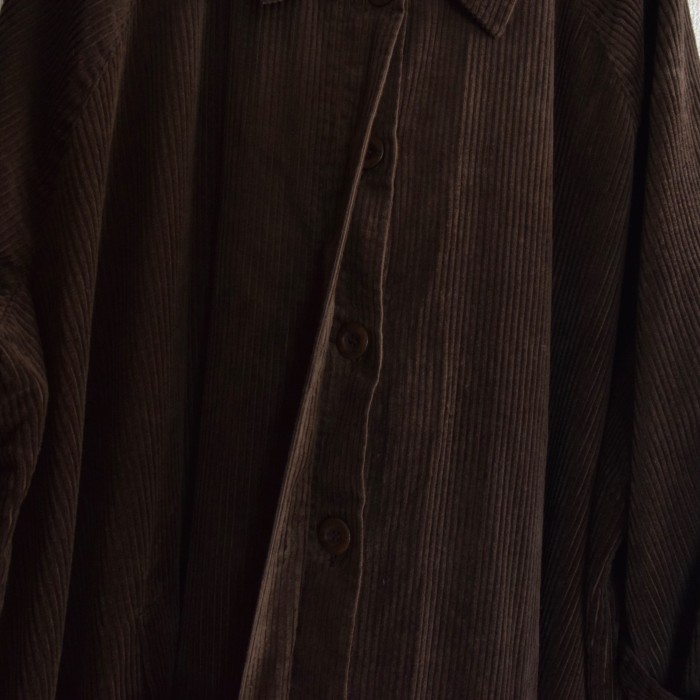 コーデュロイ ロングコート コート ブラウン ステンカラーコート | Vintage.City 古着屋、古着コーデ情報を発信