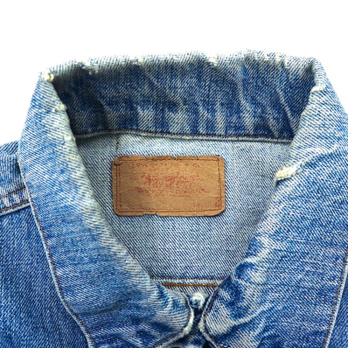 LEVI'Ｓ デニムジャケット M ブルー 70505 ボタン裏52 USA製 | Vintage 