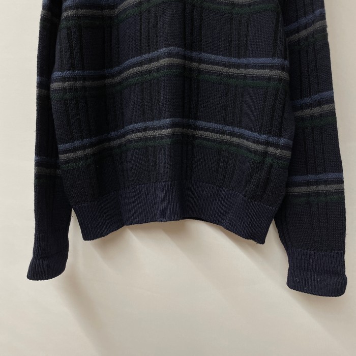 Mario giovanni 　knit ニット　Vネック | Vintage.City 古着屋、古着コーデ情報を発信