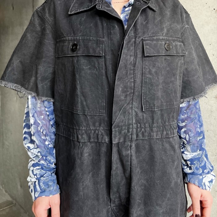 80s east-germany army "cut-off" jumpsuit | Vintage.City 古着屋、古着コーデ情報を発信